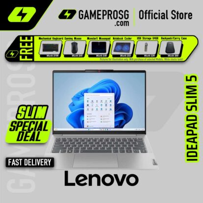 Lenovo IdeaPad Slim 5 Laptop — OLED Productivity — Ultra 7 255H - 16GB RAM - 1TB SSD - 14" OLED