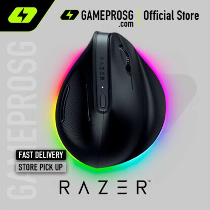 Razer Pro Click V2 Vertical Gaming Mouse — Wireless - Ergonomic - 6-Button Design