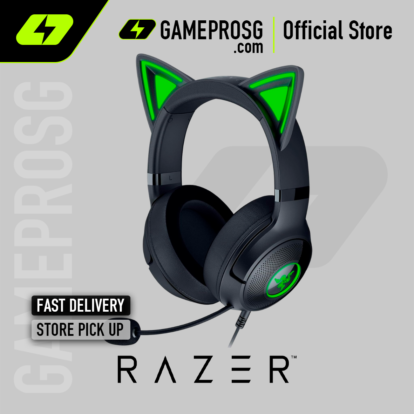 Razer Kraken Kitty V2 USB Wired RGB Headset - Chroma Kitty Ears