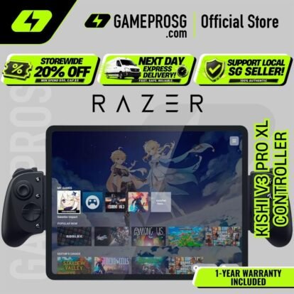 Razer Kishi V3 Pro XL - Haptic USB-C Gaming Controller for Full-Sized Tablets