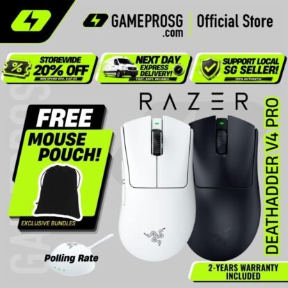 Razer DeathAdder V4 Pro Ultra-lightweight Wireless Ergonomic Esports Mouse