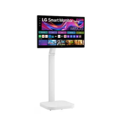 LG Monitor (UHD 4K IPS USB-C PD65W HAS SPK TOUCH (SWING) - 32U889SA-W