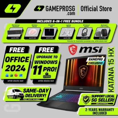 [Exclusive] MSI Katana 15 HX Gaming Laptop — Best Seller — RTX 5060 - 15.6" QHD 165Hz - i7-14700HX - 16GB - 1TB